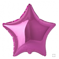 Ф Б/РИС 18" ЗВЕЗДА Металлик Pink